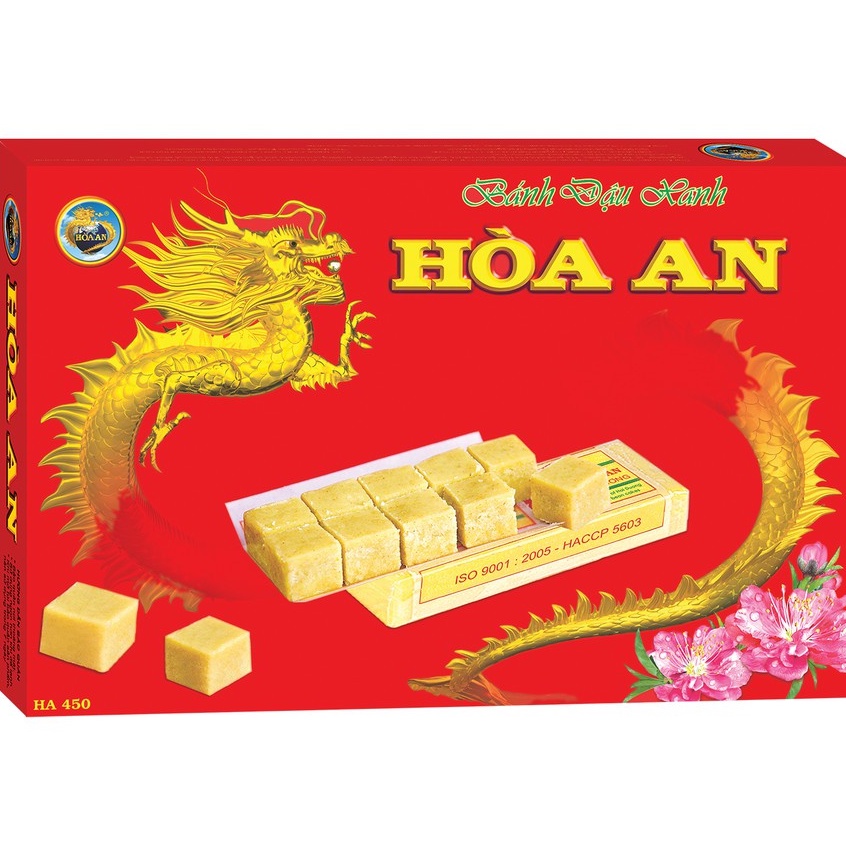 Bánh đậu xanh Hòa An (hộp 420g)