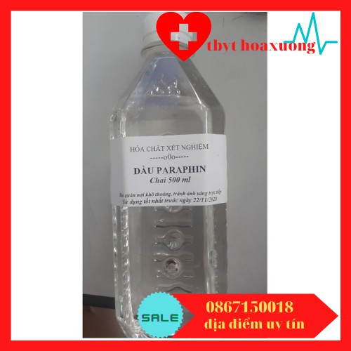 [GIÁ TỐT] Dầu PARAPHIN 500ml