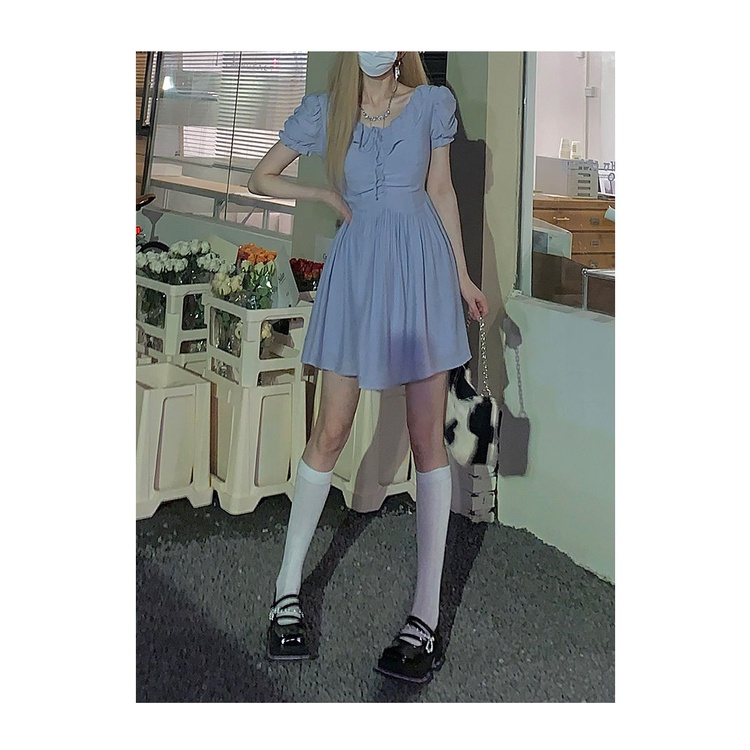 Đầm Dài Tay Ngắn Thời Trang Mùa Hè Dành Cho Nữ