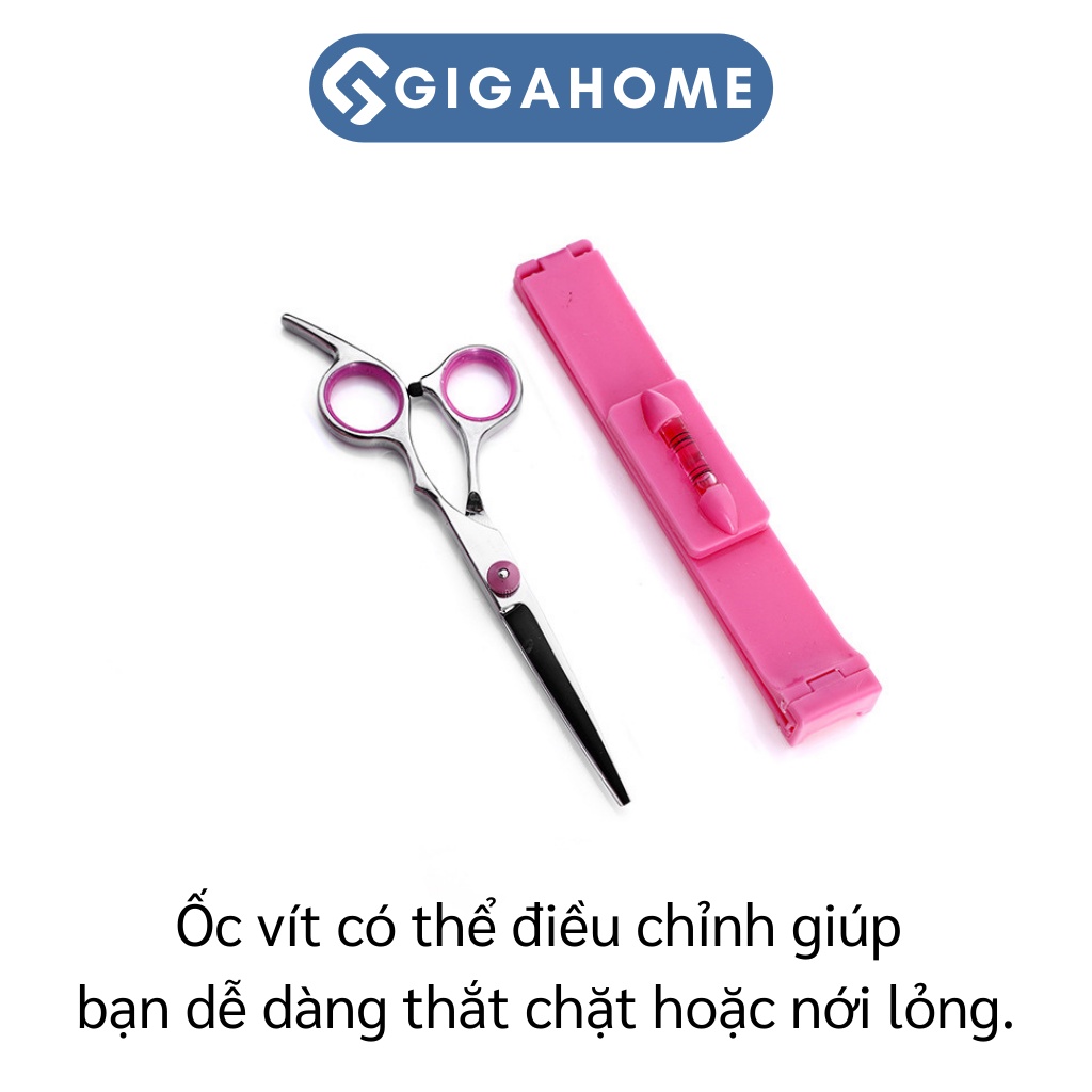 Bộ Kéo Cắt Tóc GIGAHOME Và Phụ Kiện Chuyên Dụng Tặng Kèm Hộp Đựng 8 Món 8283