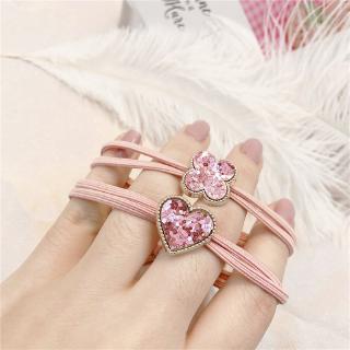 Dây Cột Tóc Màu Hồng Ngọt Ngào