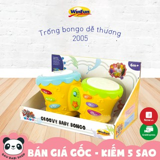 FREE SHIP !!! Trống bongo dễ thương Winfun 2005 chính hãng