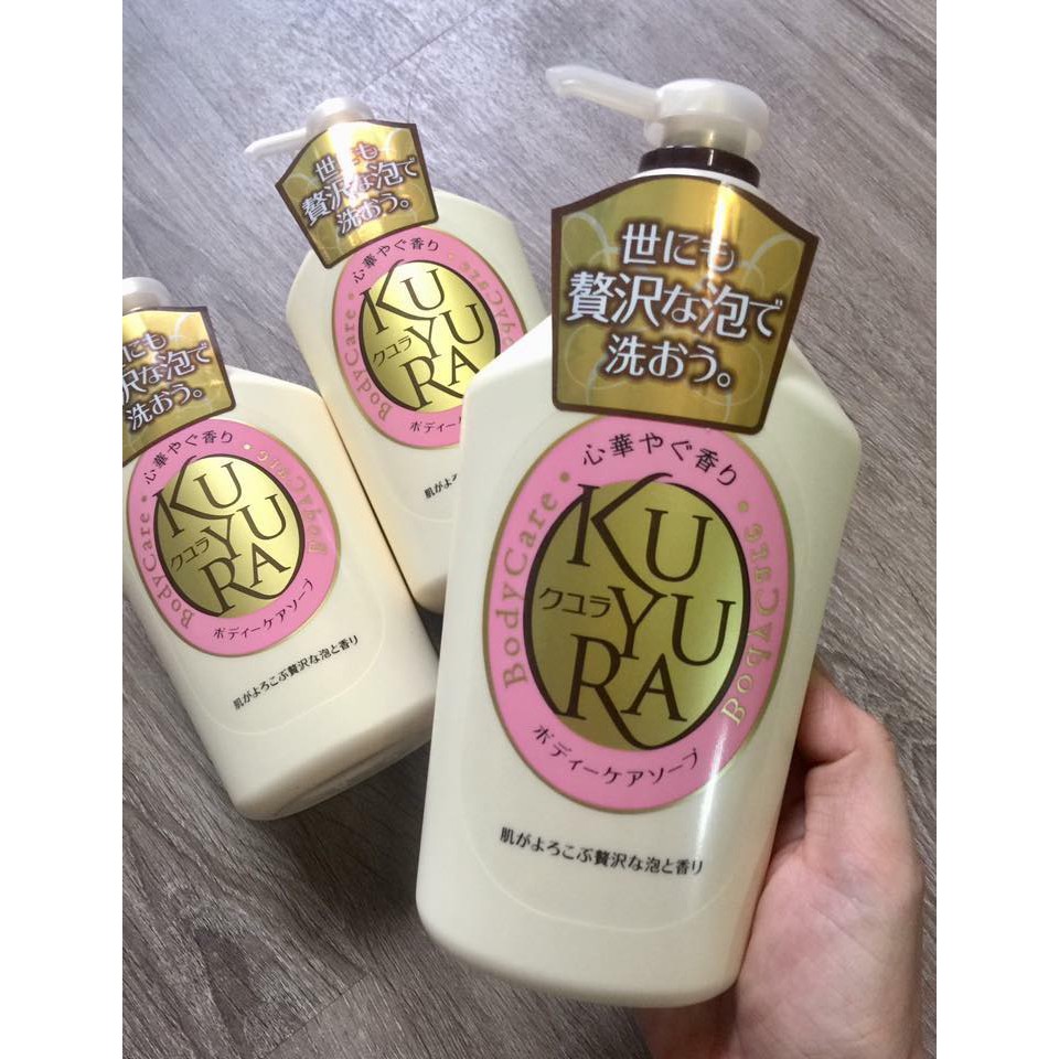 Sữa tắm Kyura của Nhật 550ML