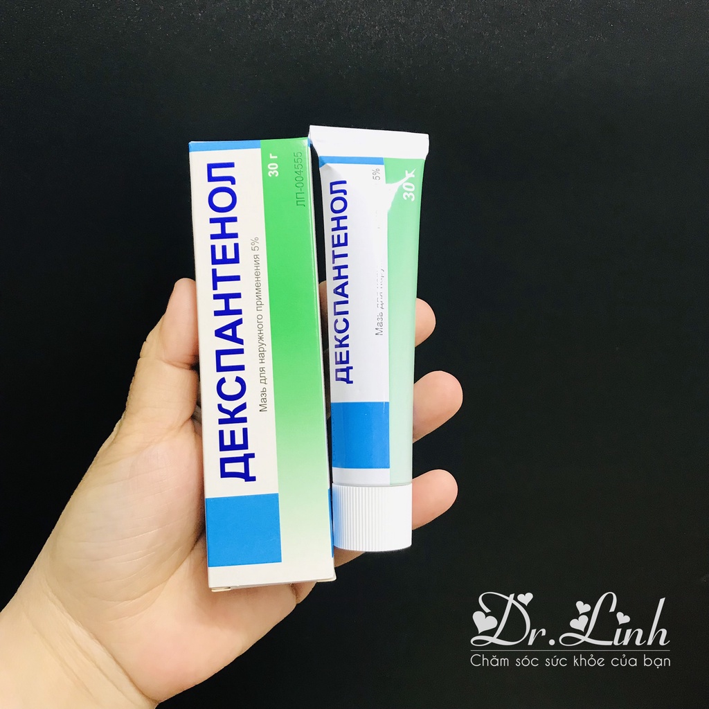 Kem mỡ dexpanthenol 5% 30g hàng nội địa Nga