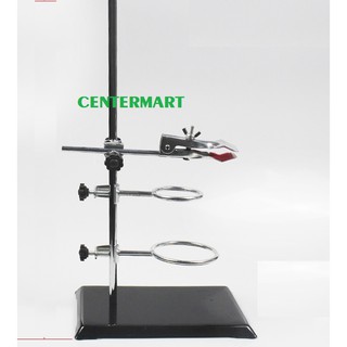 Bộ giá đỡ thí nghiệm - Giá đỡ phễu chiết tinh dầu đỡ phễu tách ly