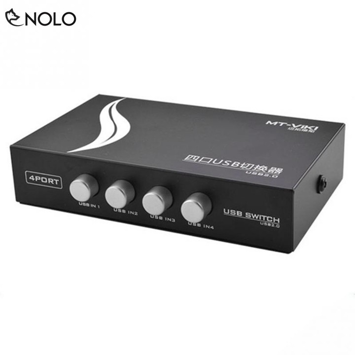 Bộ chia 4 máy tính dùng chung 1 máy in Switch USB MT-VIKI