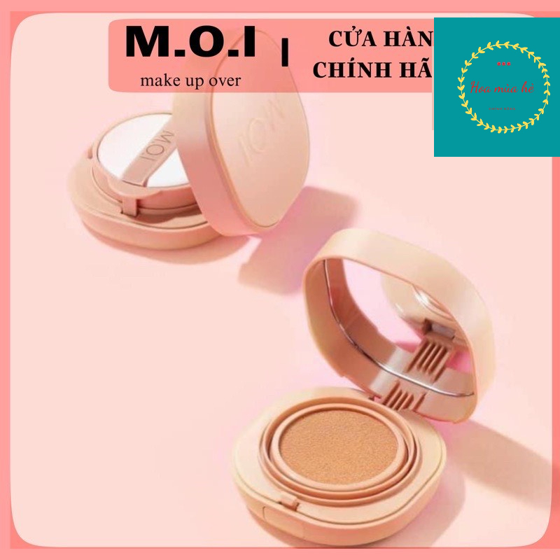 PHẤN NƯỚC CUSHION M.O.I by hồ ngọc hà bước trang điểm toàn diện