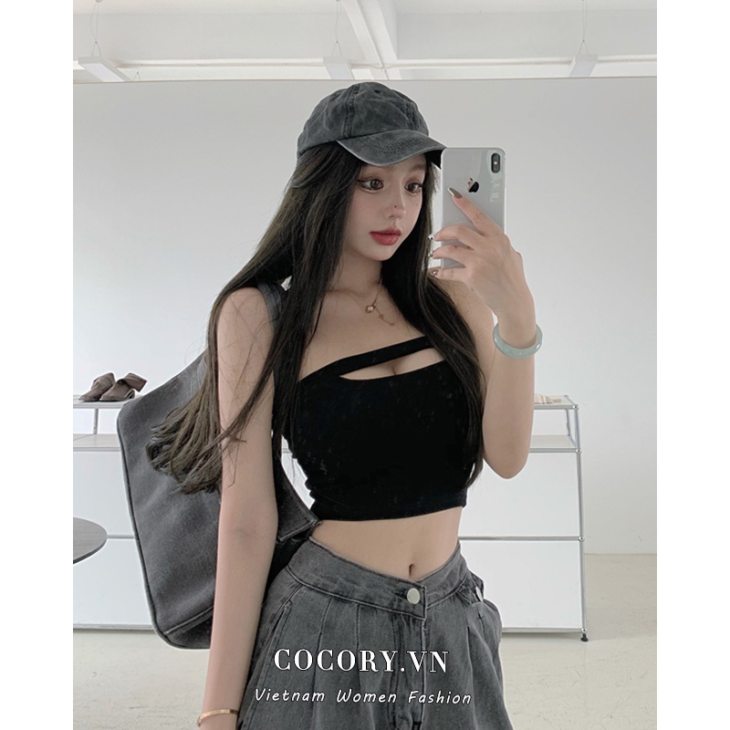 Cocory vn Áo Kiểu Dáng Ôm Trễ Vai Gợi Cảm Quyến Rũ Cho Nữ | BigBuy360 - bigbuy360.vn
