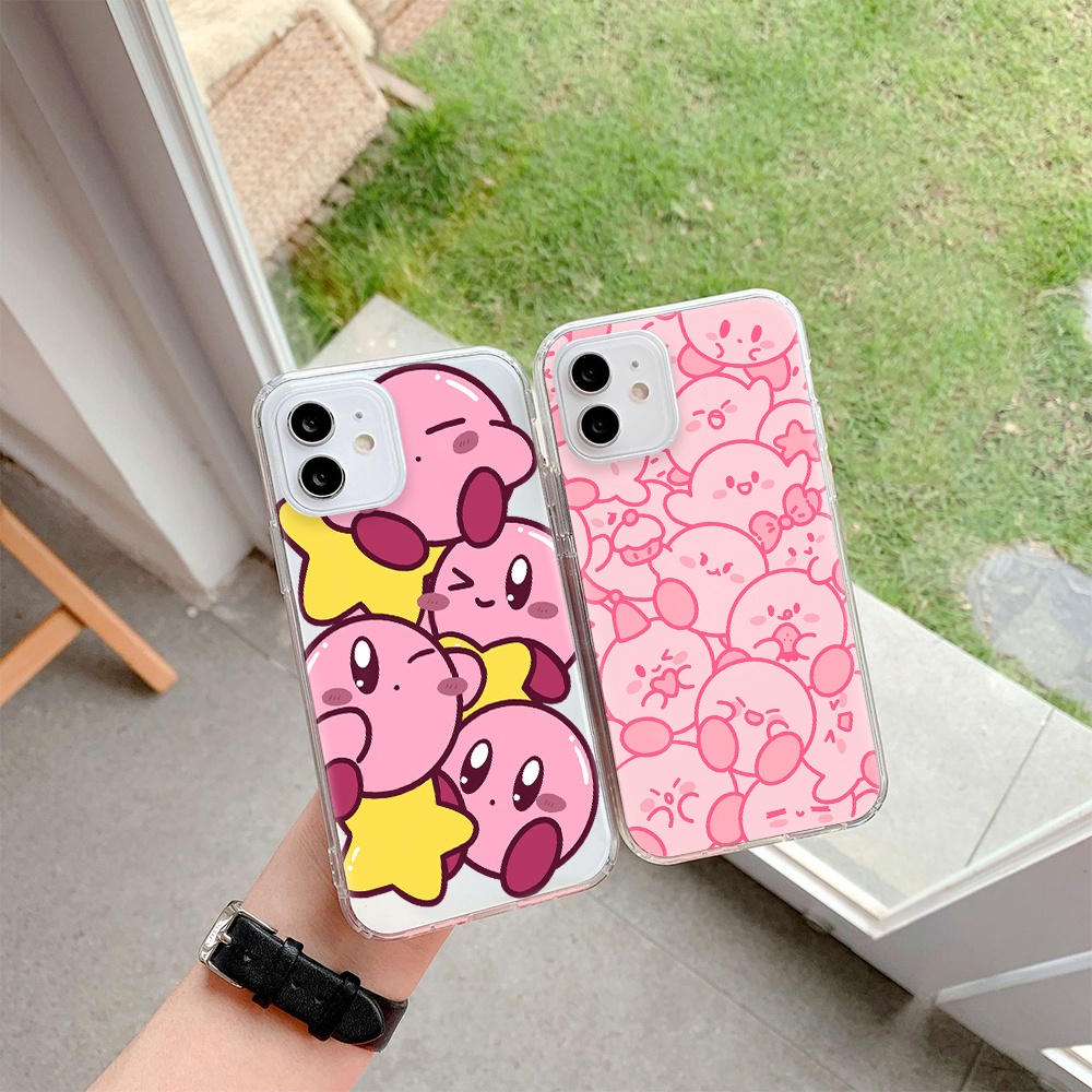 Ốp Điện Thoại Tpu Dẻo In Hình game Kirby Cho iPhone 11 12 13 pro max XS X XR XSMax 7 8 6 6s plus 5 4 SE 2020