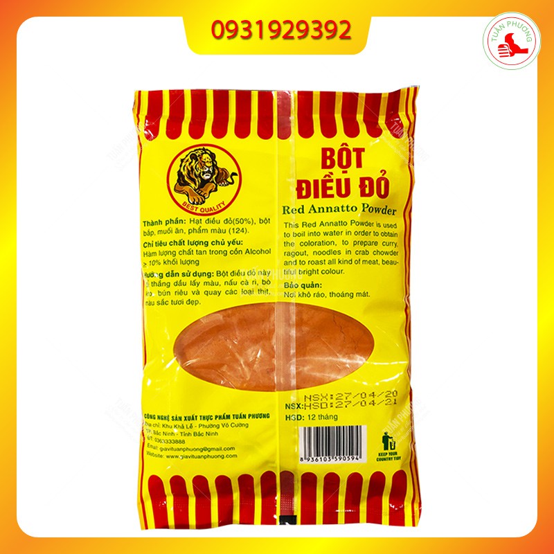 Bột Điều Đỏ 500g ( Gói )