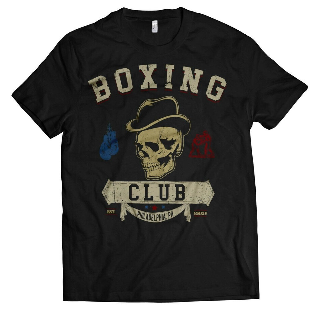 Áo thun Boxing Club Oldschool Boxing Fight Mma Fight Oldschool Tee Gym