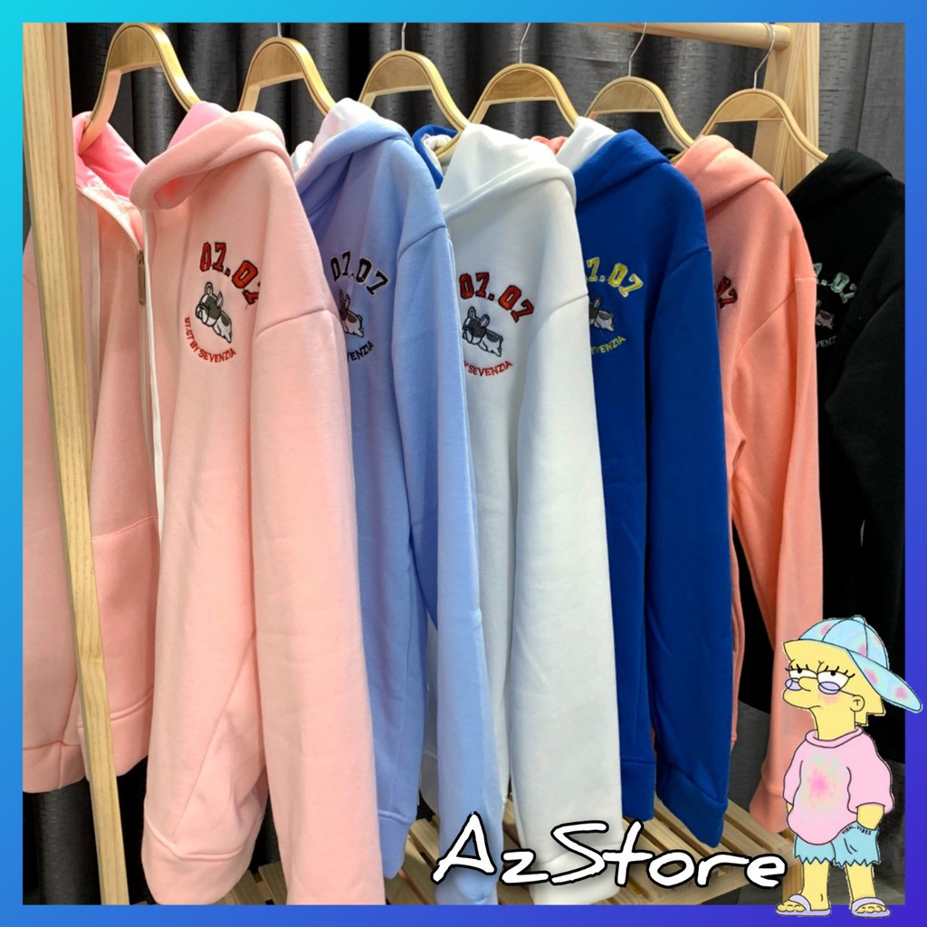 (FREESHIP) ❤ áO Khoác Nỉ Hoodie dây kéo Cún con Nam Nữ Hooide Mới | BigBuy360 - bigbuy360.vn