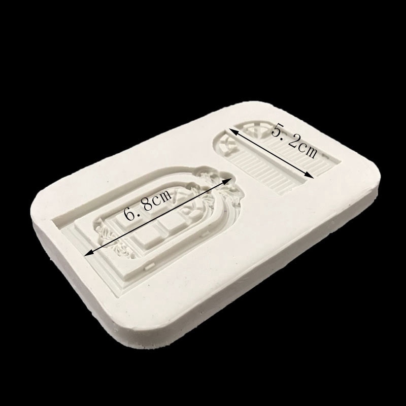 Khuôn làm bánh kẹo hình cửa sổ cổ điển độc đáo chất liệu silicon