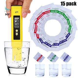 15 túi bột PH hiệu chuẩn PH dễ dàng