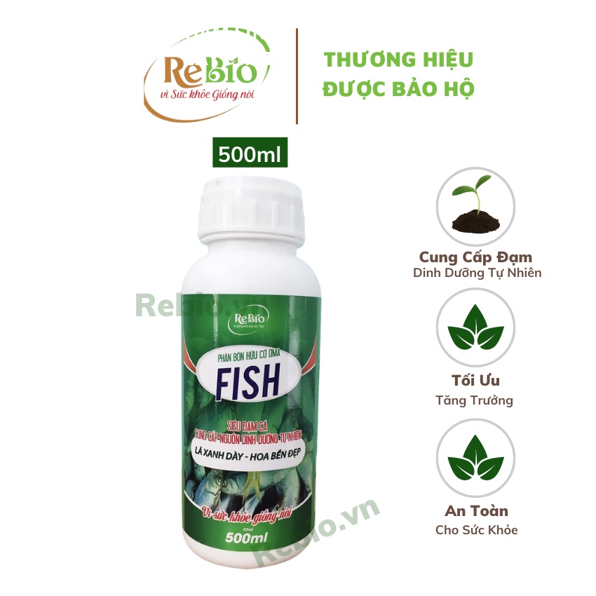 Chế Phẩm sinh học-dịch cá FISH: Cung cấp dinh dưỡng tự nhiên cho hoa hồng, cây cảnh, rau màu các loại...