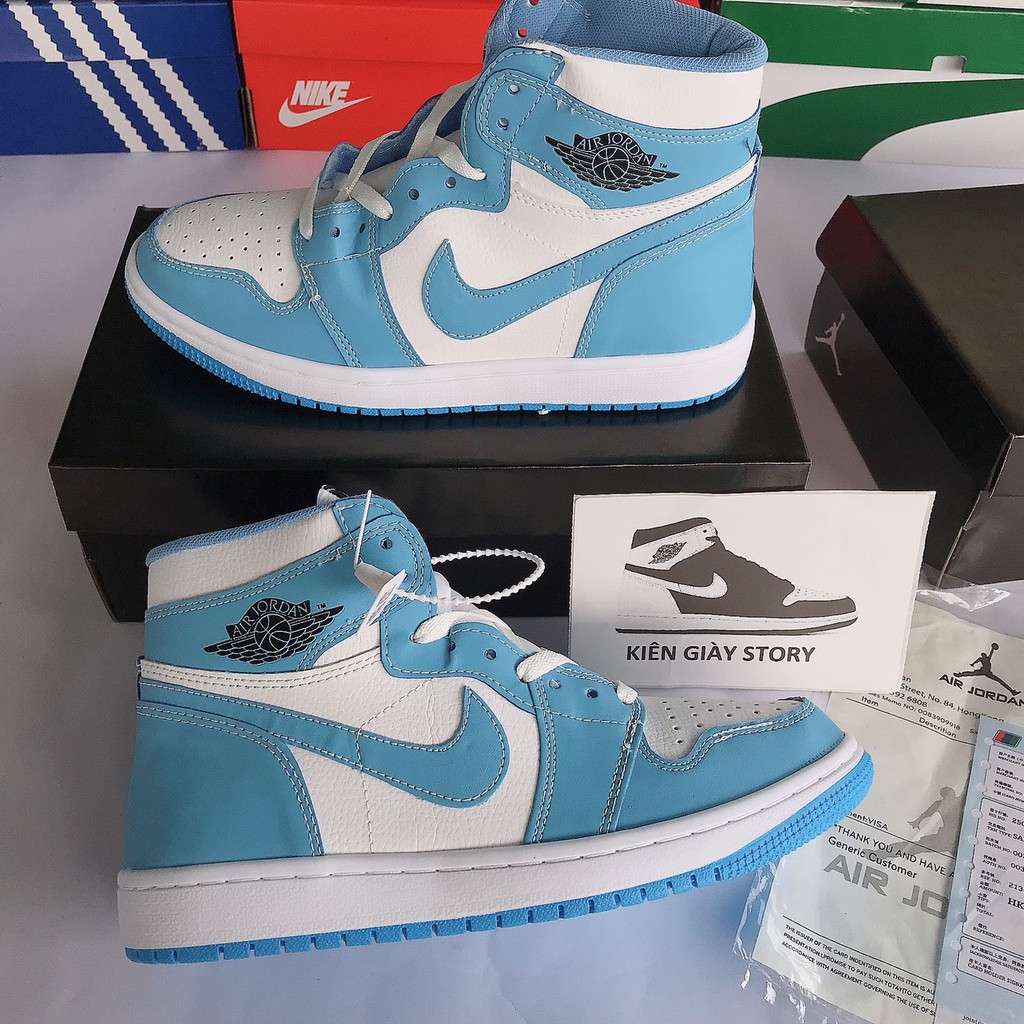 Giày jordan xanh loang, giày thể thao nữ jd xanh dương cổ cao nam nữ đủ size 36-43 hàng cao cấp | BigBuy360 - bigbuy360.vn