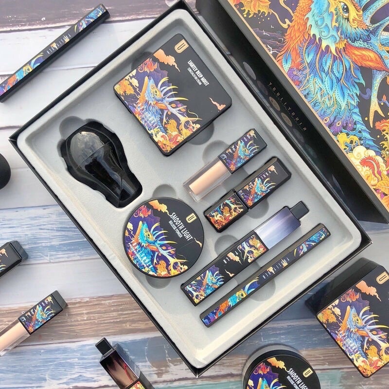 Bộ Makeup Nội địa Trung Trang Điểm cá nhân Set 7 món đầy đủ mini | BigBuy360 - bigbuy360.vn