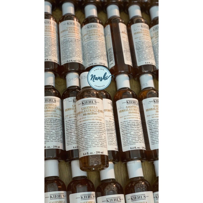 Toner Hoa Cúc Kiehl's Calendula Herbal Extract Toner 250ml - 500ml (bản LIMITED 2021)
