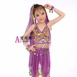 Đồ múa bụng belly dance trẻ em