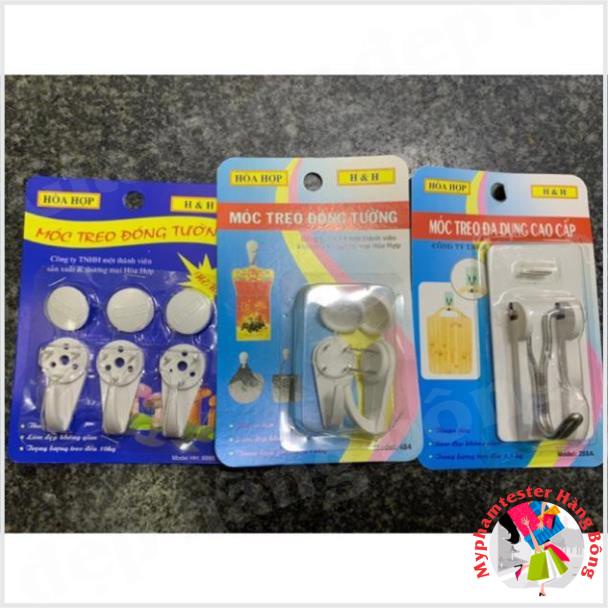 Vỉ dính tường đóng đinh cực chắc 3 loại vỉ 1 cái 2 cái và 3 cái