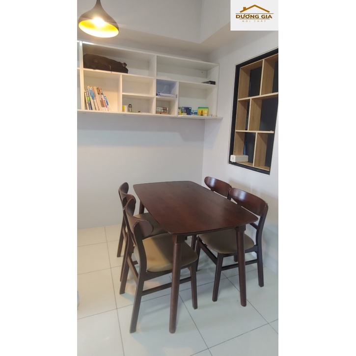 Bộ bàn ăn giả đá 4 ghế sang chảnh cho căn bếp của bạn ( free ship Hồ Chí Minh)