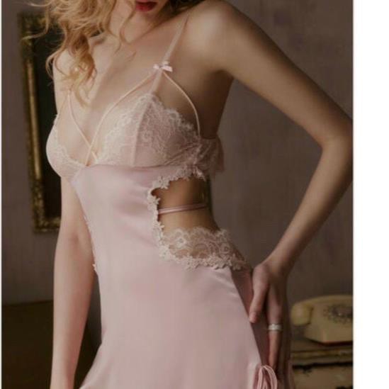 Váy Ngủ Gợi Cảm Lụa Quảng Châu NK