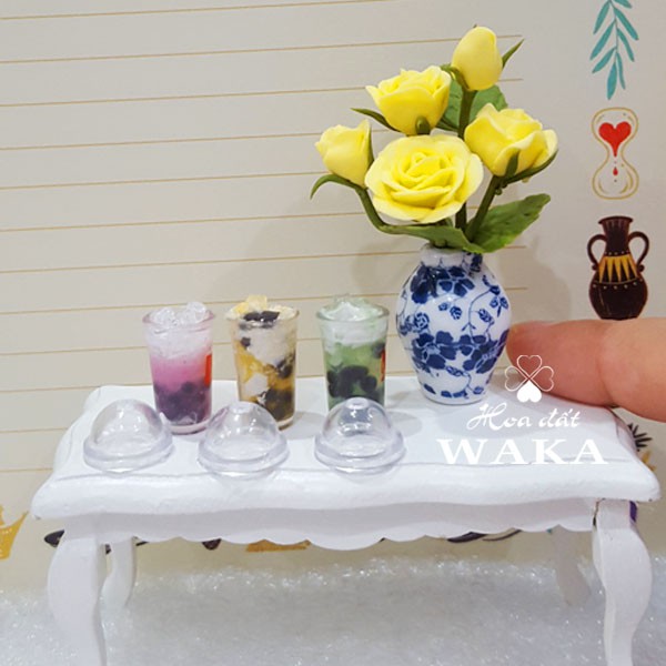 Trà Sữa Handmade Mini 01- Mô Hình Thức Uống 1/12
