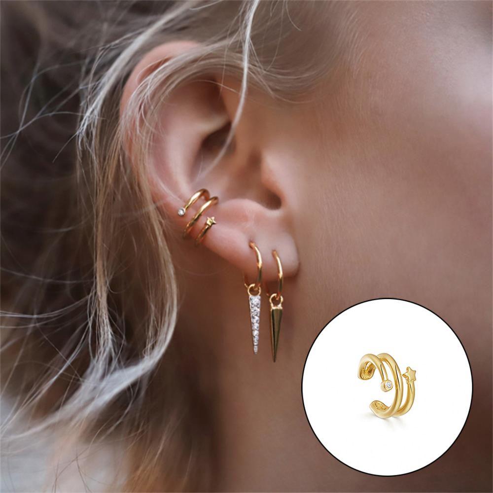 Khuyên Tai Thời Trang Không Xỏ Lỗ