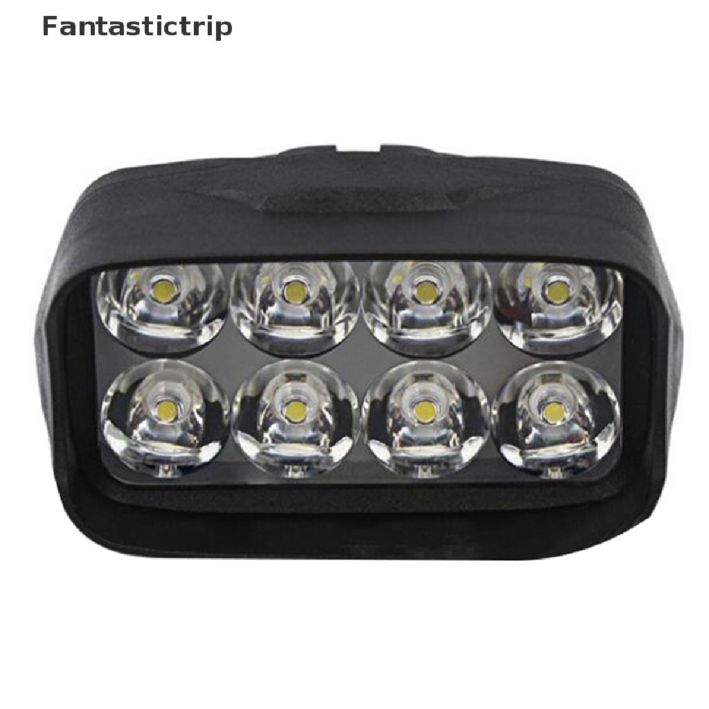 1 Đèn Pha 8 Bóng LED Siêu Sáng Chất Lượng Cao Cho Xe Hơi Xe Máy