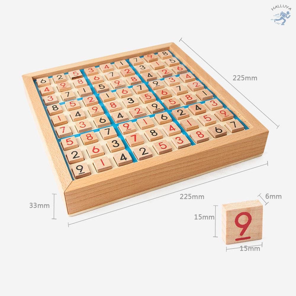 Bộ đồ chơi gỗ phát triển trí tuệ SUDOKU