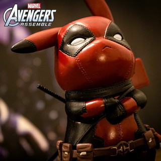Mô hình Deadpool Pikachu - 15CM [Siêu dễ thương]