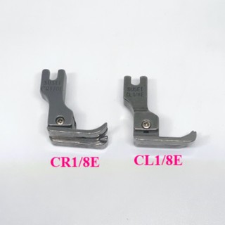 Chân vịt mí trái - phải máy may công nghiệp 1 kim