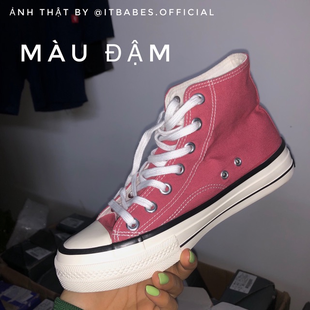 [order] giày vải 1970s hồng trầm ulzzang | BigBuy360 - bigbuy360.vn
