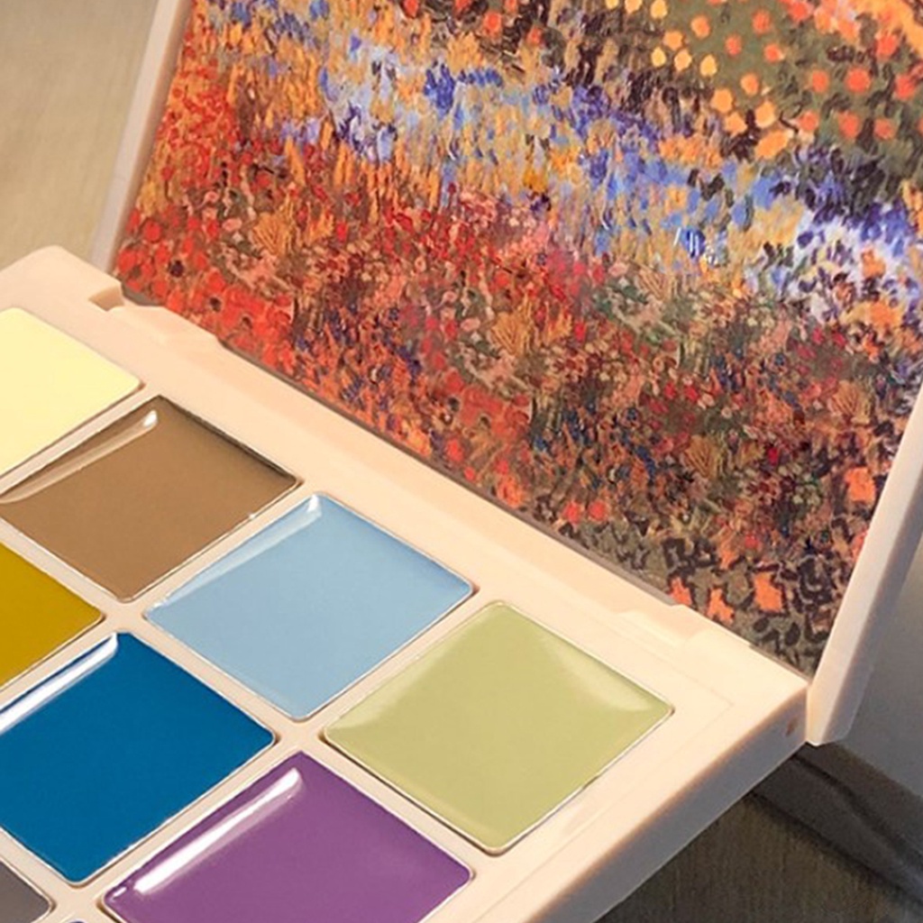 Bảng Màu Gel Màu Trơn Dùng Trang Trí Móng Tay Nghệ Thuật