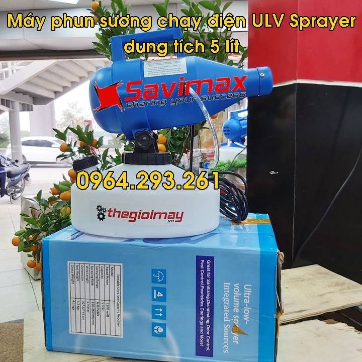 Máy phun sương Savimax SV14 khử khuẩn không khí, bề mặt, phun khử khuẩn phòng mổ, y tế | BigBuy360 - bigbuy360.vn