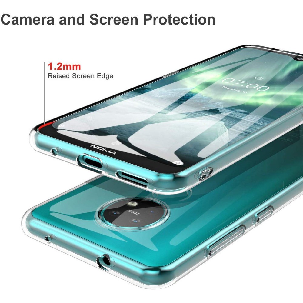 Ốp điện thoại silicon TPU mềm dành cho Nokia X30 5.4 7.3 2.1 3.1 5.1 7.1 Plus 2.2 3.2 4.2 6.2 7.2 8.1 2.3 X3 X5 X6 X7 X71