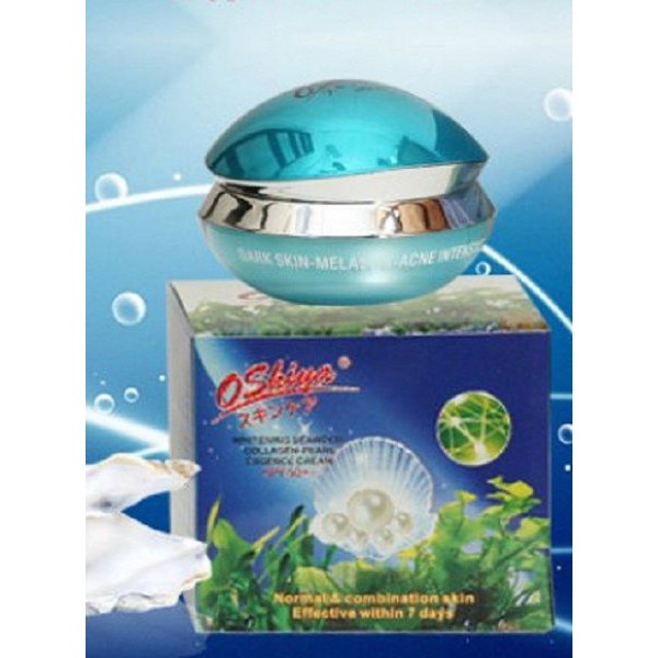Kem dưỡng trắng da Oshiya tinh chất Collagen - Rong Biển Ngọc Trai