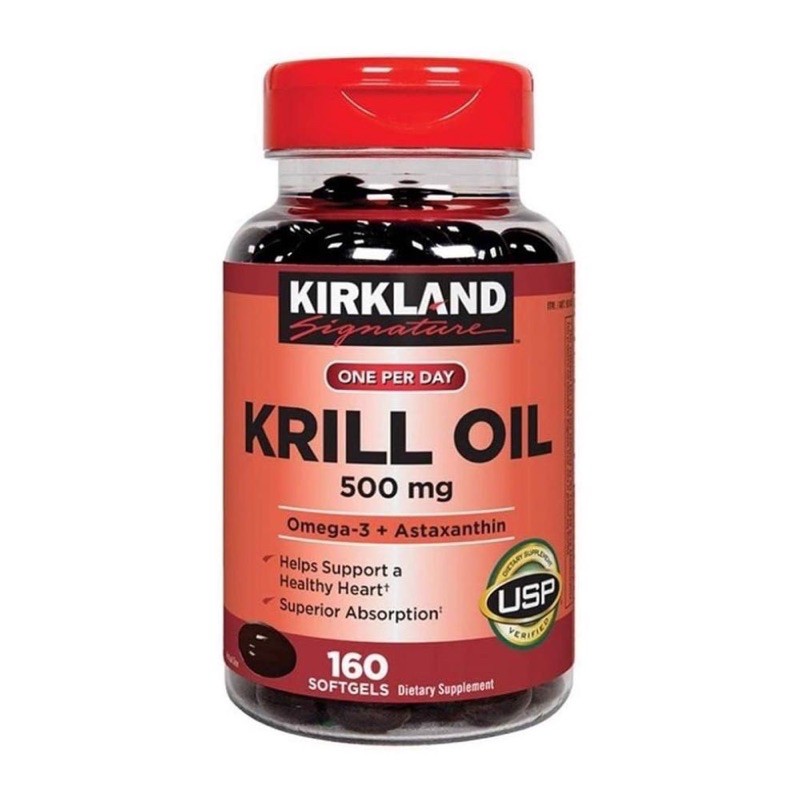 Kirkland Signature Kril Oil 160v