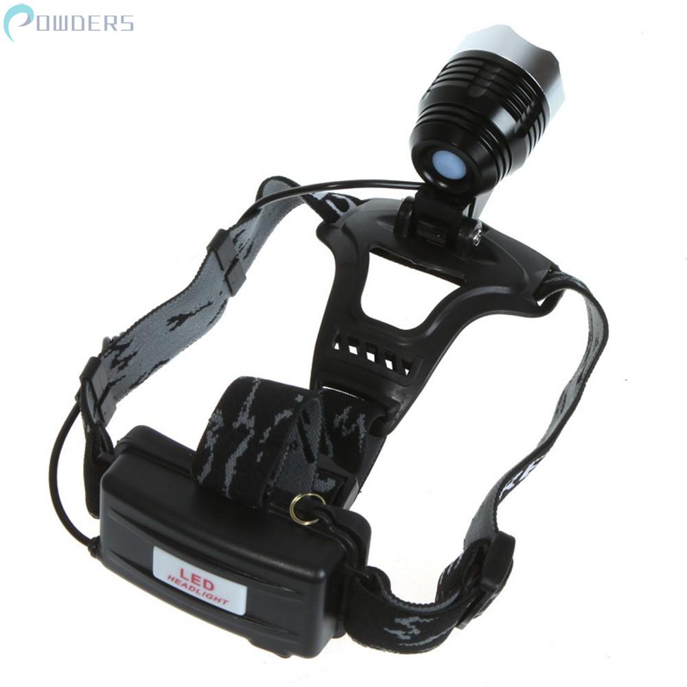 Đèn Pin Đội Đầu T6 1200lm Chống Thấm Nước Siêu Sáng Dùng Cho Hoạt Động Ngoài Trời