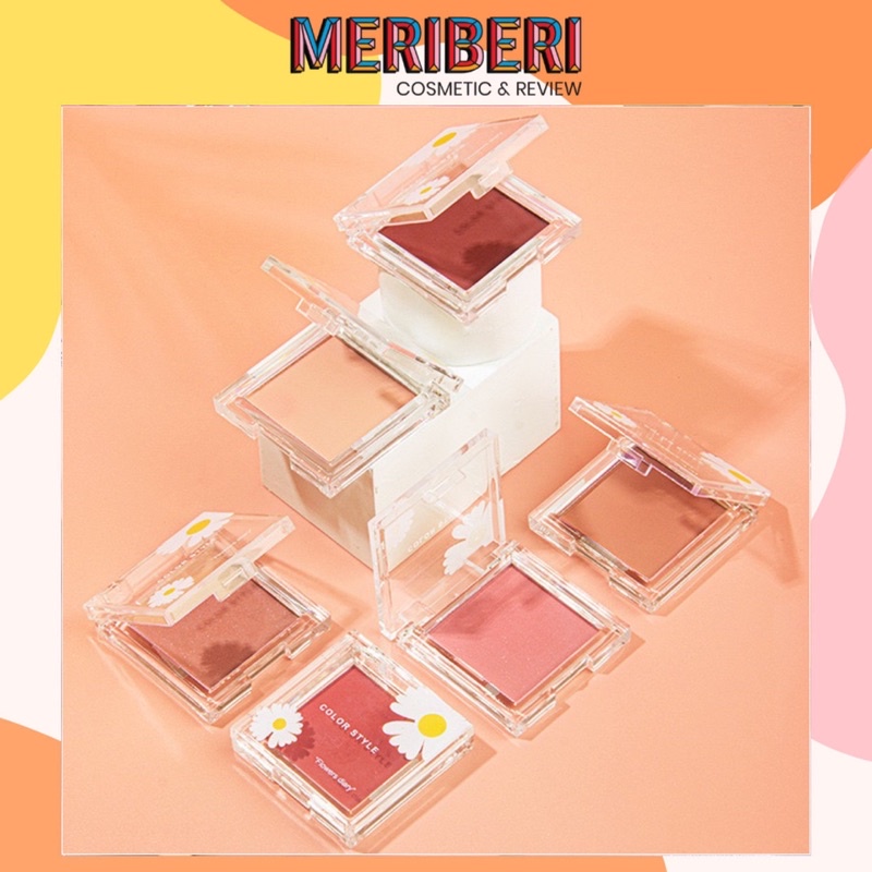 Phấn má Color Style phấn má hồng tự nhiên, màu trend