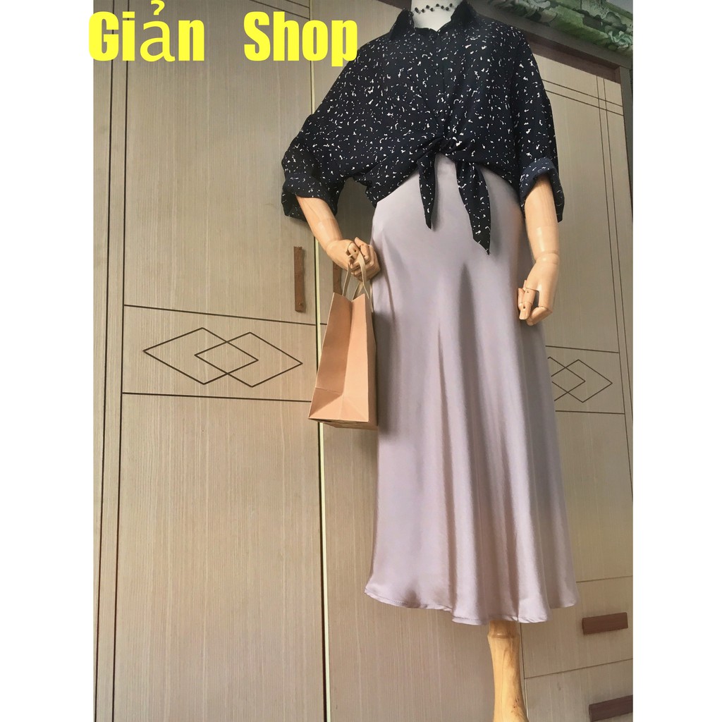 CHÂN VÁY LỤA DÁNG DÀI CAO CẤP (Kèm hình ảnh shop tự chụp) | BigBuy360 - bigbuy360.vn