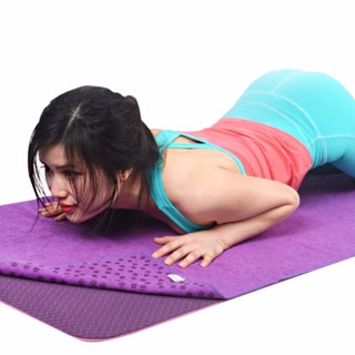Khăn Trải Thảm Tập Yoga ( màu ngẫu nhiên)