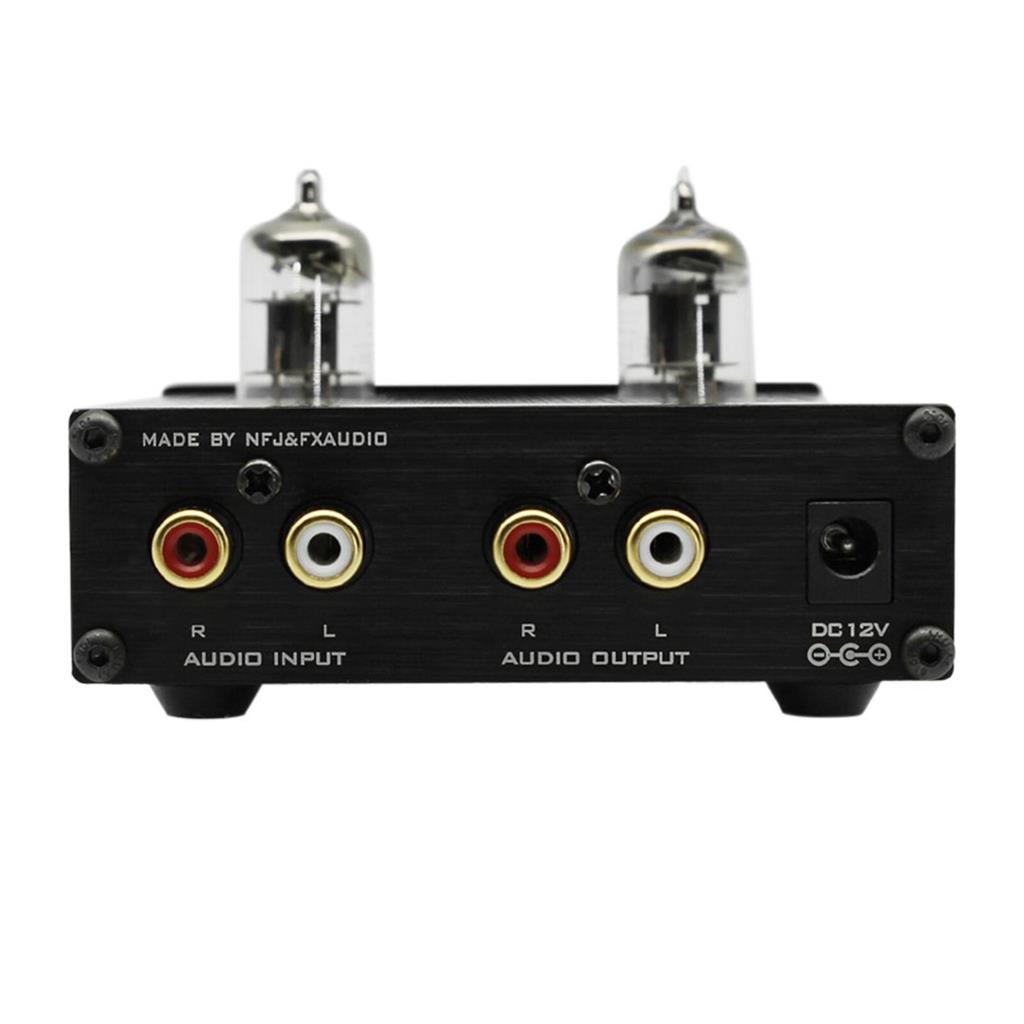 PRE Fx audio dac TUBE-03 6J1 Preamplifier bộ giải mã âm thanh Đèn có nút điều Chỉnh Bass-Treble BH 6 Tháng