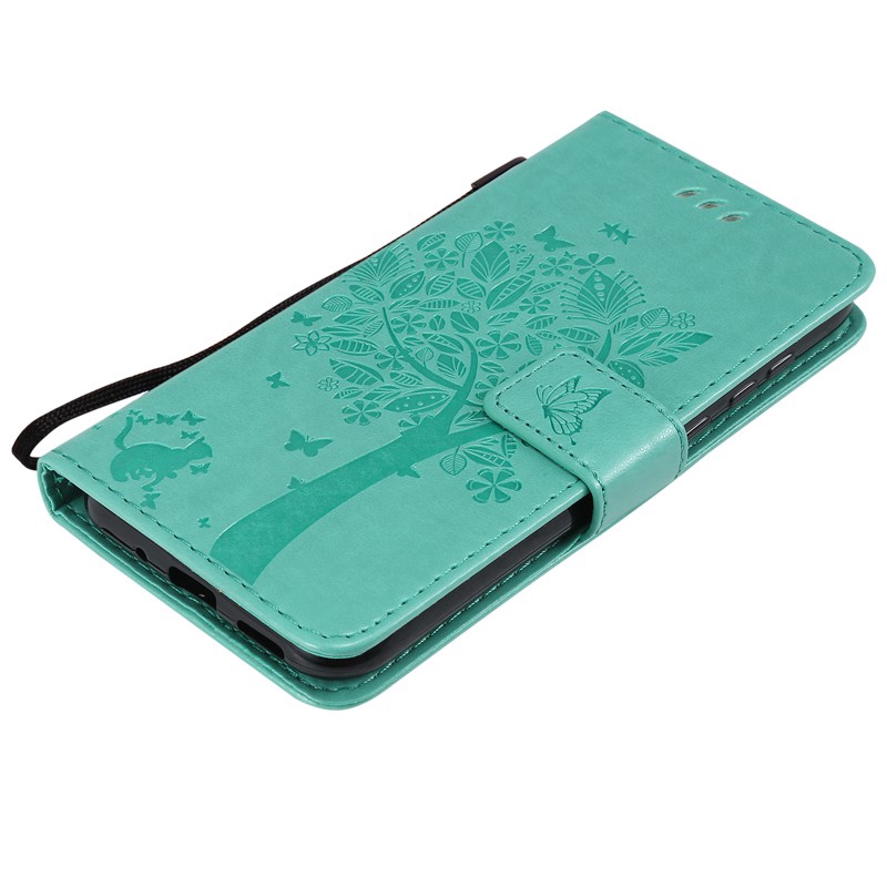Ốp điện thoại kiểu ví gập da thời trang dành cho Huawei y5 y6 pro y7 y9 2019
