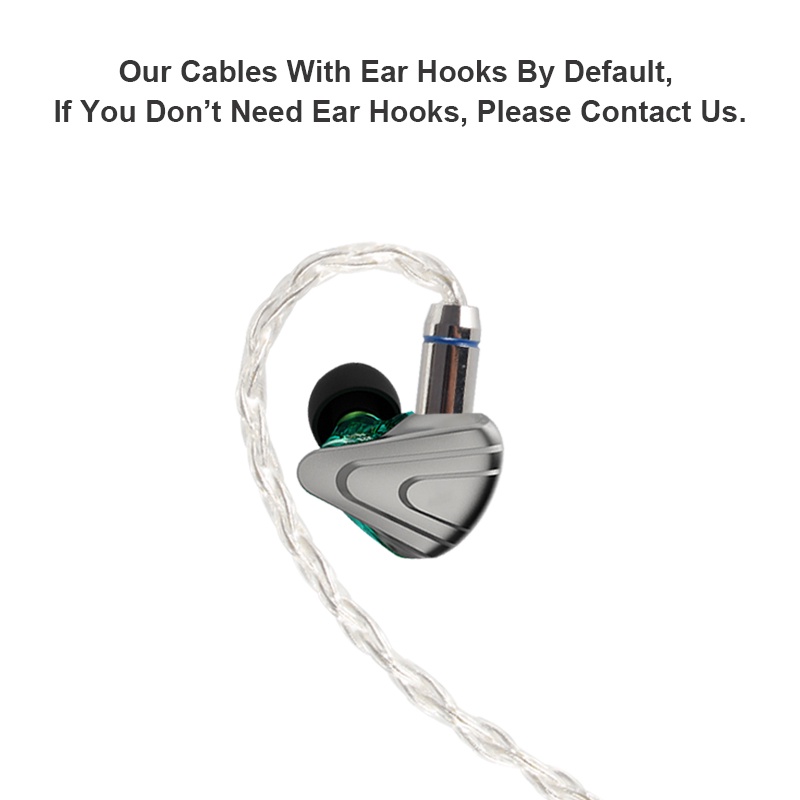 Dây Cáp Tai Nghe 4 Sợi 4N Màu Bạc Nguyên Chất Chất Lượng Cao