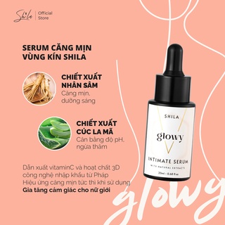Bộ 3 chăm sóc vùng kín Shila (Shila Intimate Toner, Shila Intimate Cleanser, Shila Serum Glowy)