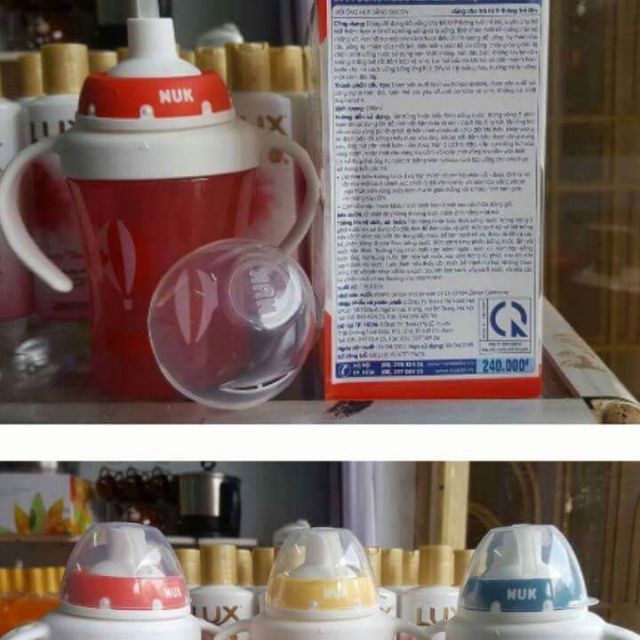 Bình uống nước có tay cầm Nuk