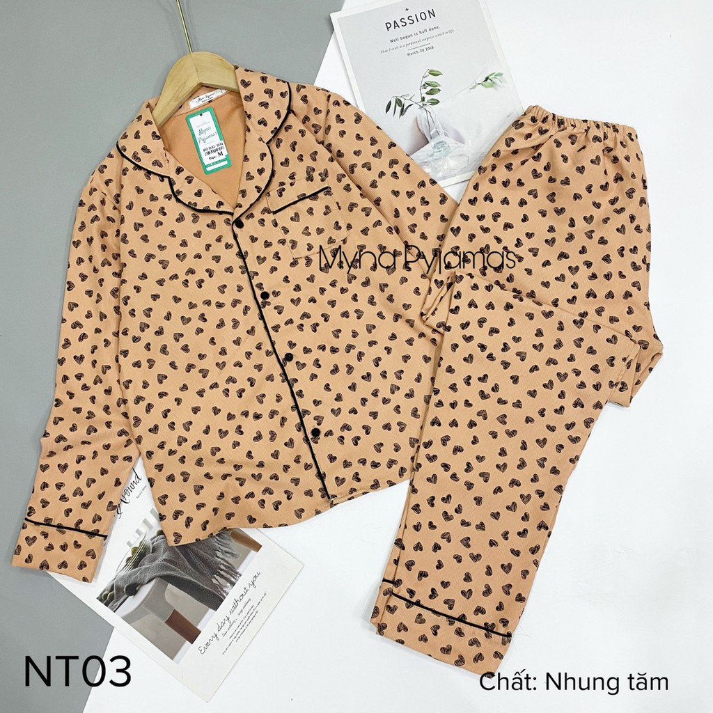 Bộ tay dài chất nhung tăm dày dặn, hàng có size , ảnh chụp thật | BigBuy360 - bigbuy360.vn