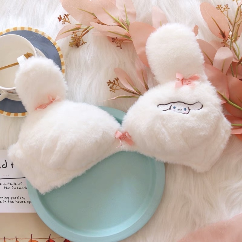 Bộ đồ lót bông thêu hình đáng yêu