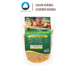 Đậu Hà Lan vàng tách đôi Dry Pea 250gr nhập khẩu từ Mỹ